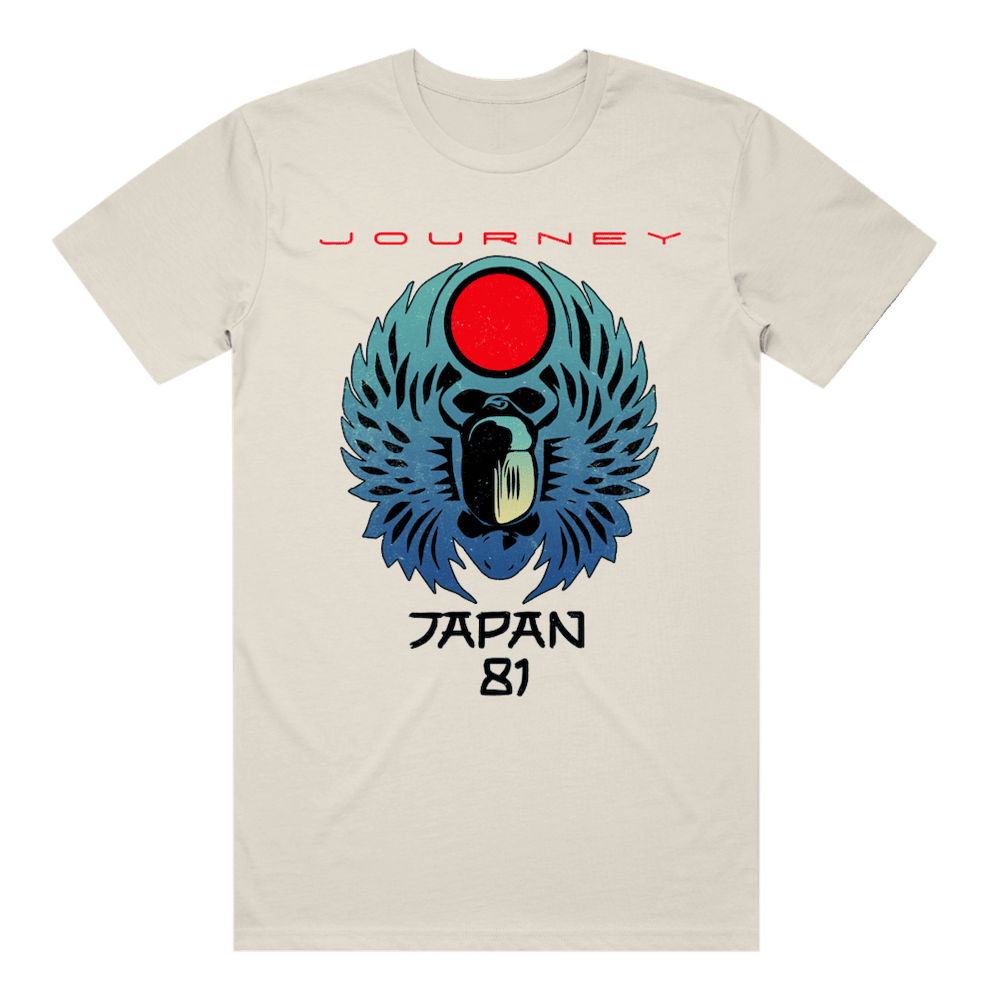 JAPAN 81 - ライトベージュティーシャツ