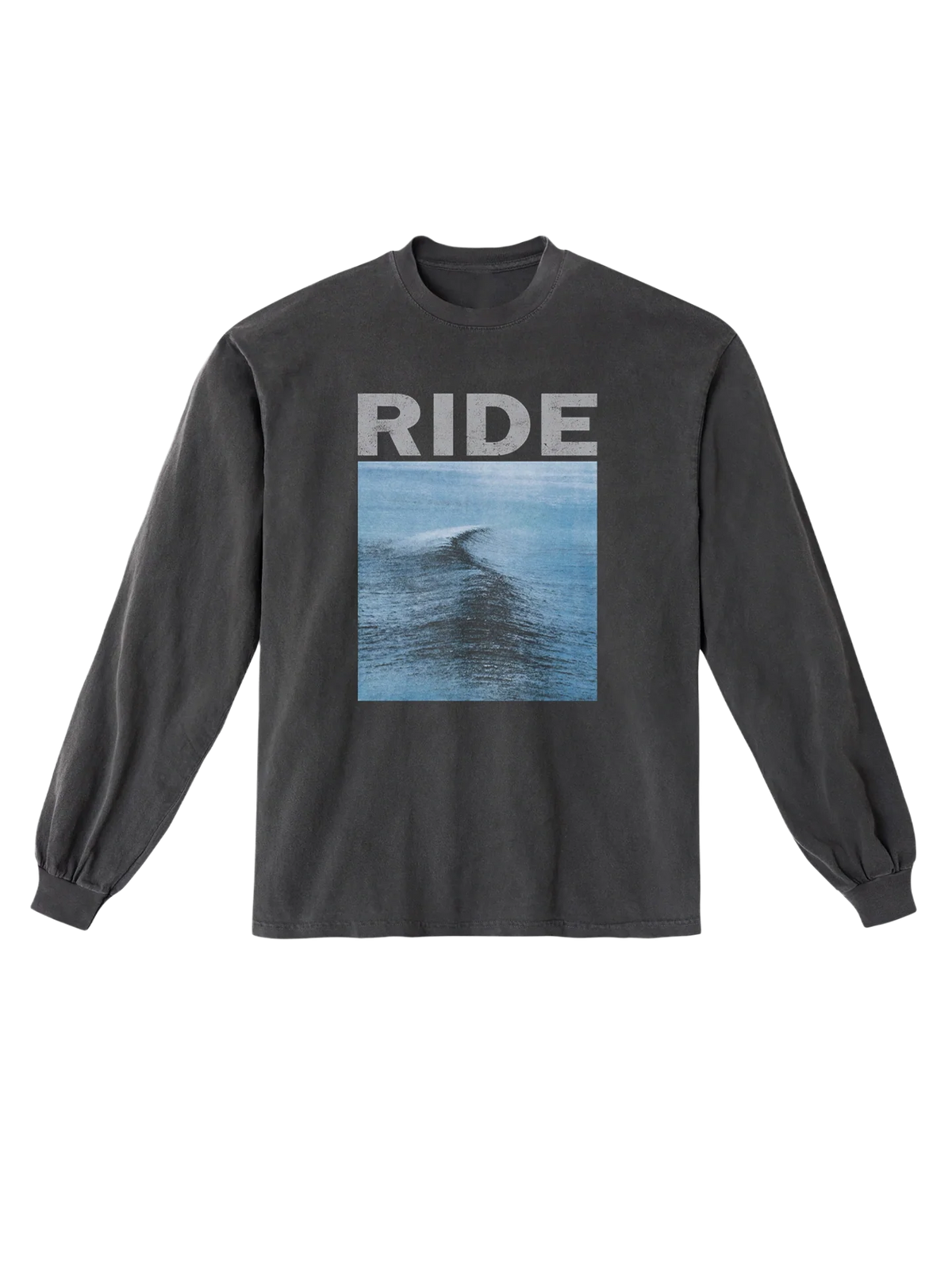 Nowhere - heavyweight black Longsleeve shirt