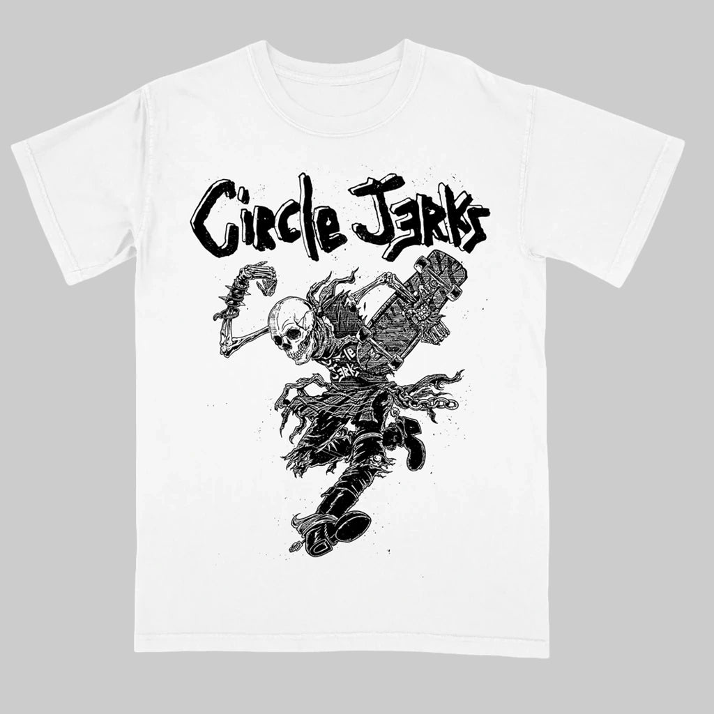 Skeleton Skankman - ホワイトTシャツ